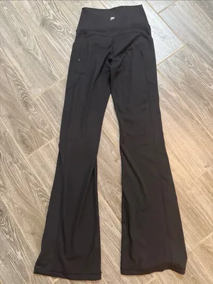 Fabletics PureLuxe Black High-Waist Flare bootcut Active Leggings XS thumbnail 6
