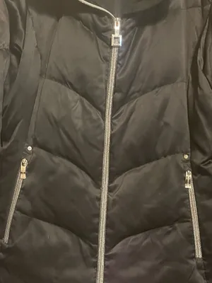 ZeroXposur Jacket Womens Size Lg Black Puffer Down Lined Full Zip w/hood thumbnail 5