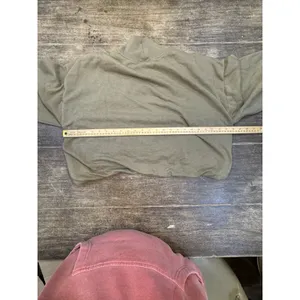 Pilcro Perfectly‎ Oversized Pullover Sweatshirt in green Size XL Bubble Hem Crop thumbnail 8