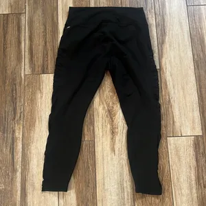 Fabletics black workout leggings xl thumbnail 4