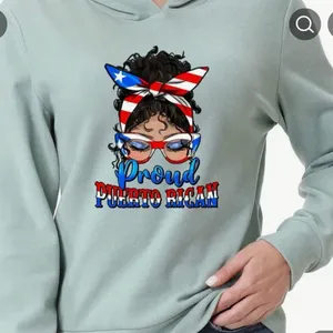 Proud Puerto Rican women‎ T-shirt thumbnail 2