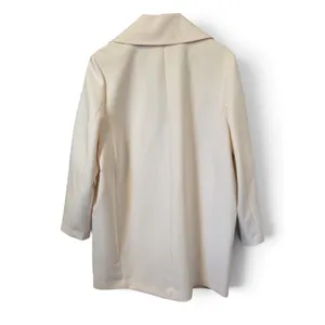 HM Women Cream Single Breasted Longline‎ Blazer Jacket Size M New With Tags thumbnail 4