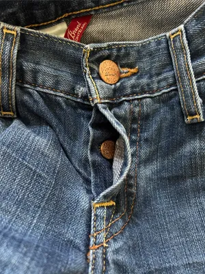 Lucky Brand Vintage Low Rise Cotton Flare Sweet Dream Jeans Sz 6/28 Sweet Dream thumbnail 6