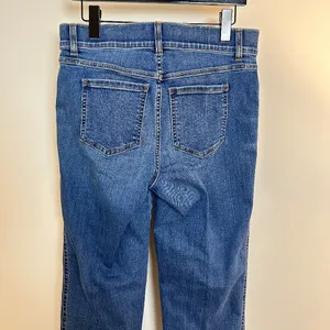 SPANX Straight Leg Ankle Jeans Wash Vintage Indigo Size Large thumbnail 6
