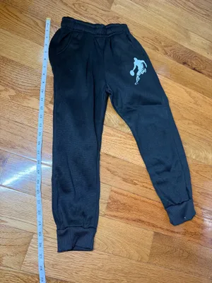 Boys Black Pants and Hoodie jacket thumbnail 4