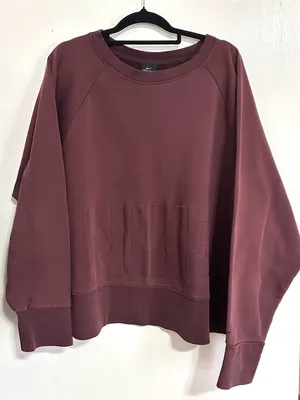 Nike Versa Cropped Crew Neck Sweatshirt 3XL thumbnail 1