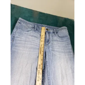 LOFT Light Wash Cropped Ankle Jeans thumbnail 8