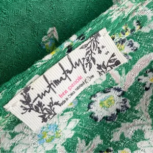 Free People Ready Or Not Floral Maxi Slip Dress Green Size Small thumbnail 11