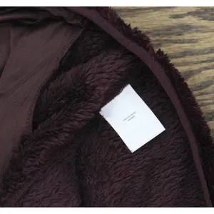NEW Lands' End Womens Cozy Sherpa Fleece Vest 547681 Dark Plum Purple M thumbnail 6
