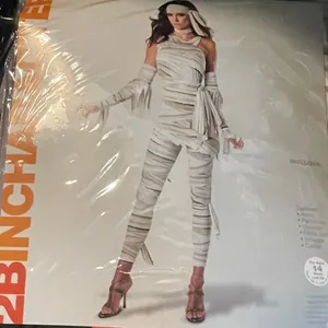 Yandy NEW Who's Your Mummy Sexy Mummy Halloween Costume Size Large thumbnail 4