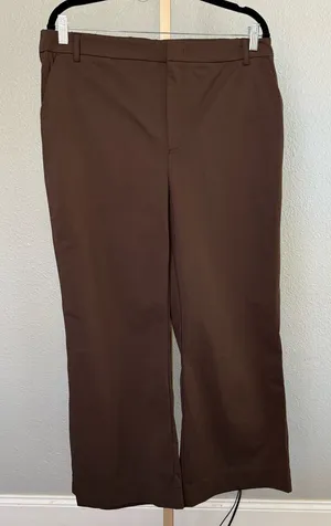 NWT Halara Flex Mid Rise Straight Leg Work Pants Size XL Pockets thumbnail 1
