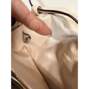 Small Coach Ivory Pebbled Logo Crossbody Detachable Strap Gold thumbnail 11