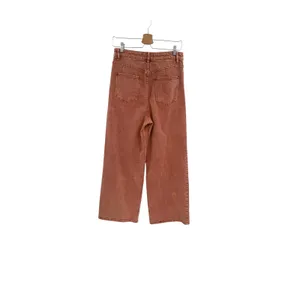 Free‎ People Wales Wide Leg Jeans Terracotta High Rise Brick Red Size 29 thumbnail 8