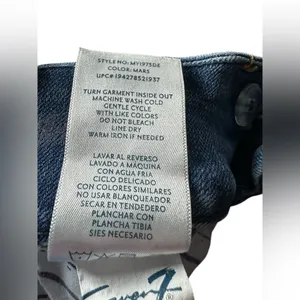 7‎ For All Mankind Women’s Skinny Jeans Blue Size 6 Mid Rise Stretch Denim thumbnail 9