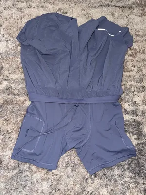 lululemon athletica women's slate blue athletic shorts thumbnail 9