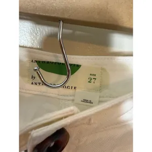 NWT Anthropologie White Cargo Pants NWT Sz. 27 thumbnail 3