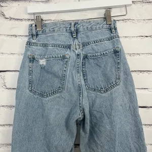PacSun Ultra High Rise Slim Fit Jeans Light Wash Button Fly Size 23 Distressed thumbnail 9