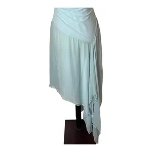 Bec+Bridge‎ Dress Women 10 Dolphin Blue Elzette Strapless Asymmetric Midi NWT thumbnail 9