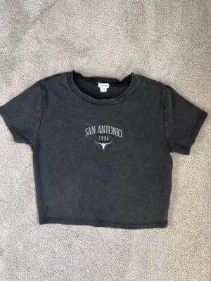 Garage Graphic Cropped Tee thumbnail 2