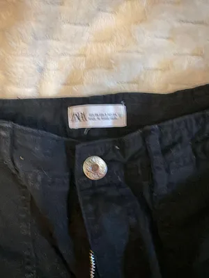 Black Trf Straight Leg Cargo Pants thumbnail 2