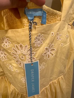Draper James Embroidered Maddie Babydoll Dress thumbnail 6