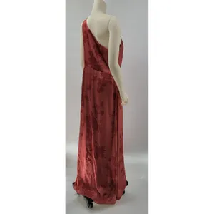Birdy Grey Kira Dress XL Wild Rose Whimsical Bloom Matte Satin One Shoulder Maxi thumbnail 4