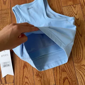 Stori Unscripted Cropped Shelf Tank Sports Bra thumbnail 6