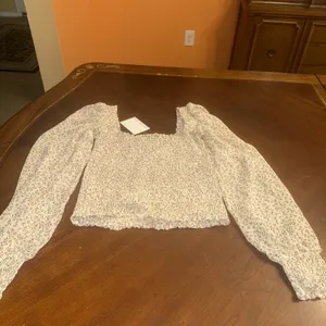 Esther Penn Crop Top S White thumbnail 6