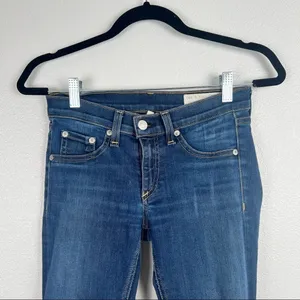 Rag & Bone Distressed Skinny Jeans‎ Sz 25 thumbnail 2
