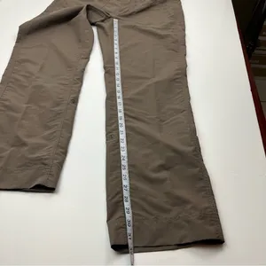The North Face‎ Nylon Convertible Pant Womens 10 Regular Brown Green Hiking Pant thumbnail 11