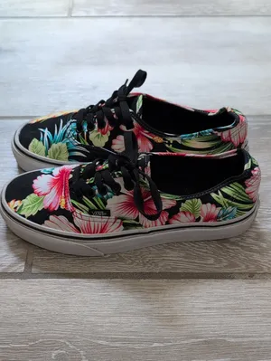 Vans Authentic Hawaiian Print Sneakers W9/M 7.5| Vans Authentic Shoes thumbnail 4