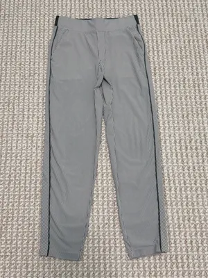 ATHLETA Brooklyn Textured Ankle Pant Size 4 City Stripe thumbnail 11
