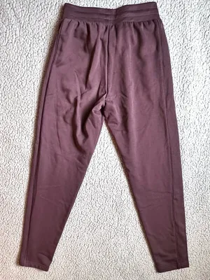 ADIDAS Relaxed Fit Fleece Tapered Active Jogger Pants Shadow Fig Purple XS thumbnail 2