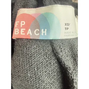 Free People Strada Black Elastic Waist Wide Leg Casual Lounge Beach Shorts Sz XS thumbnail 4