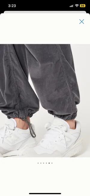 Corduroy Parachute Pants Jogger Pant thumbnail 2
