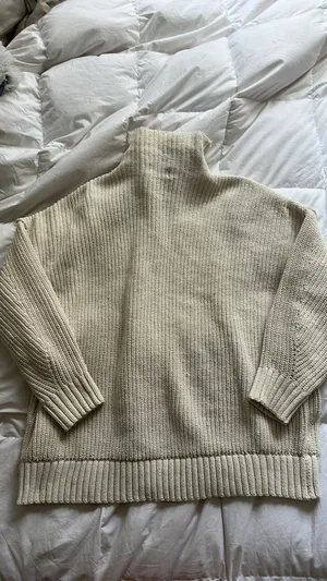 Aerie Turtleneck Sweater Oversized Knit thumbnail 2