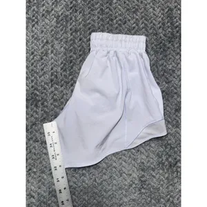 LULULEMON Women's Speed Up Shorts Serene Blue stretch Black Size 2 thumbnail 6