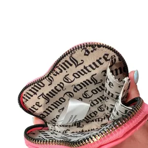 Juicy Couture Pink Lemonade Brighter Than A Diamond Heart Zip Wallet NWT thumbnail 3