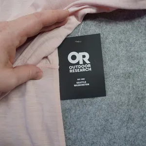 Outdoor Research Alpine‎ Onset Merino 150 Half Zip Sienna Heather Pink Small NWT thumbnail 7