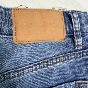 PacSun Vintage High Rise Distressed Denim‎ Shorts Blue Size 29 Button Fly Cutoff thumbnail 12