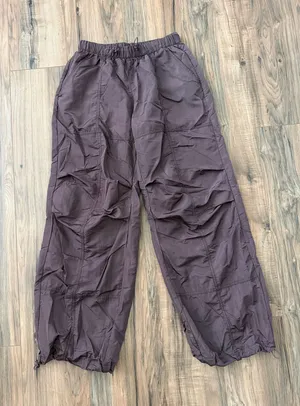 PacSun Parachute Pants Cargo Low-Rise Adjustable Drawstring W S thumbnail 1