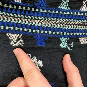 Free People Black Star Gazer Embroidered Blue Tunic Mini Dress Womens Small thumbnail 2