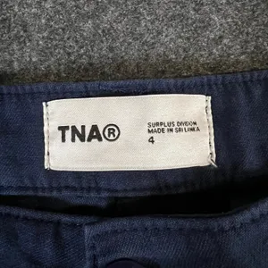 TNA Aritzia Surplus Division Navy Blue Cargo‎ Pants Wide Leg Women Size 4 thumbnail 3