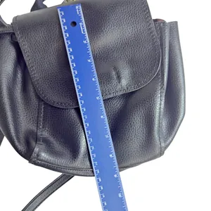 COACH Black Pebbled Leather Derby Backpack F1821 F59819 Daypack thumbnail 11