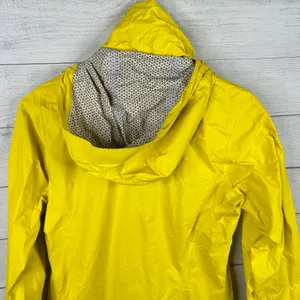Mountain Hardwear Womens size Small Plasmic Ion Rain Jacket Yellow 1572591 thumbnail 6
