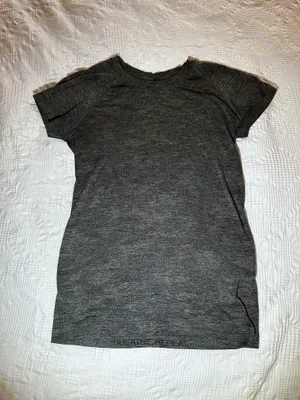 Lululemon swiftly tech short sleeve grey sage/dark olive thumbnail 6