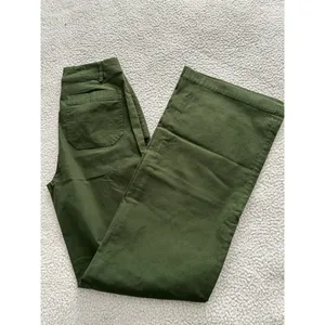 J.Crew $118 Lizzie High Rise Patch Pocket Wide Leg Pant Pine Green Size 24T thumbnail 12