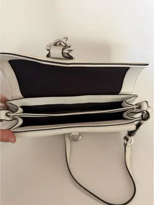 Rebecca Minkoff white leather crossbody bag thumbnail 3