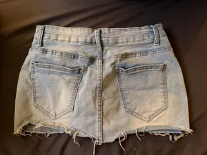 Decorative Jean Skirt Blue thumbnail 2