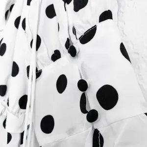 For Love & Lemons lexington polka dot romper thumbnail 2
